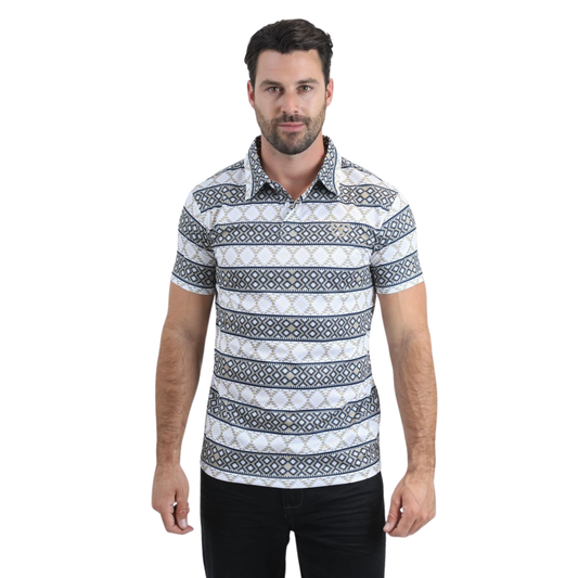 Polo Platini Aztec White PGP11011