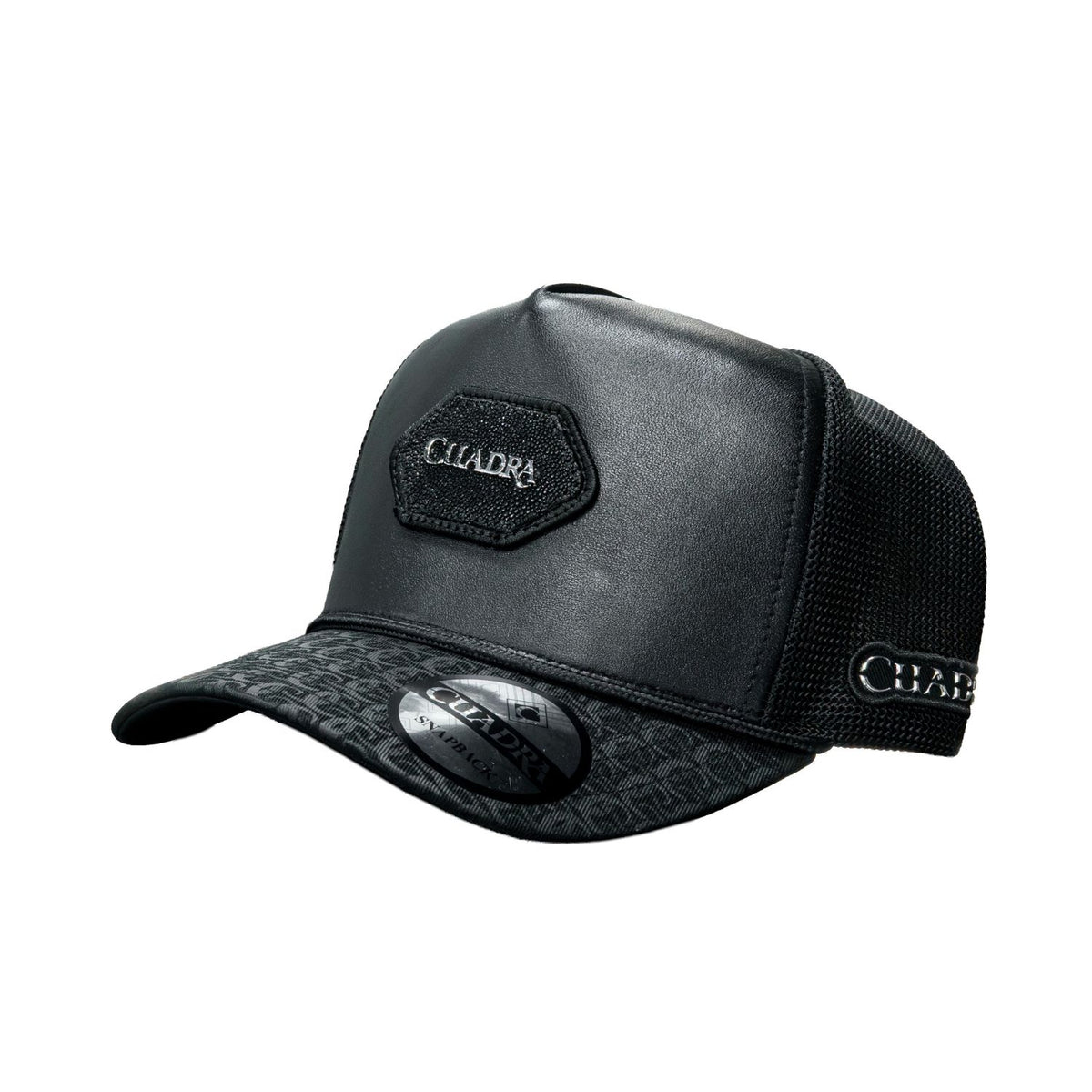 Cuadra Black White Spot Patch Cap CP006