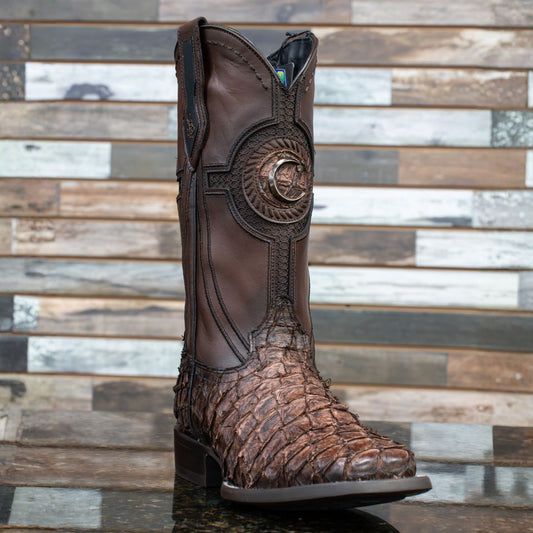 Botas Cuadra Embroidery Pirarucu Cafe 3Z2YPI cj 980-L