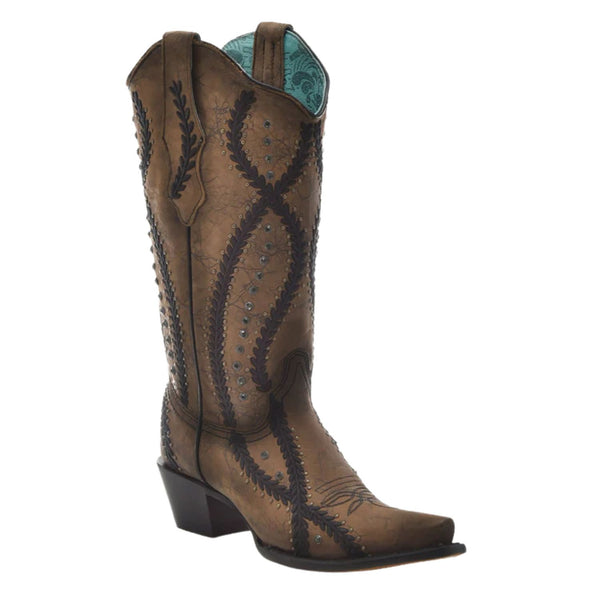 Corral Women's Boots Crystal Embroidery Z5247