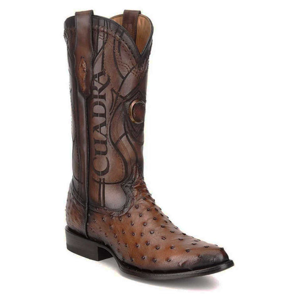 Botas Cuadra Avestruz Cafe 2C1NA1 Cj AN