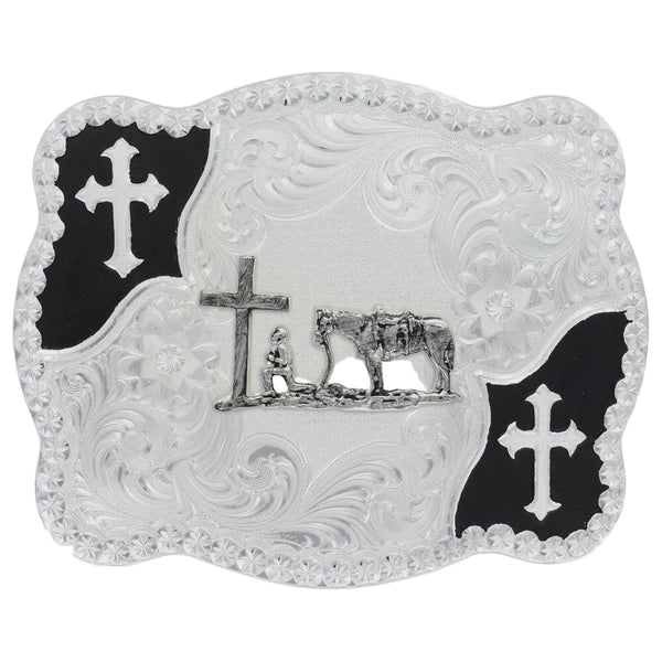 Hebilla Montana Silversmiths Cruz de Vieira 3611-731M