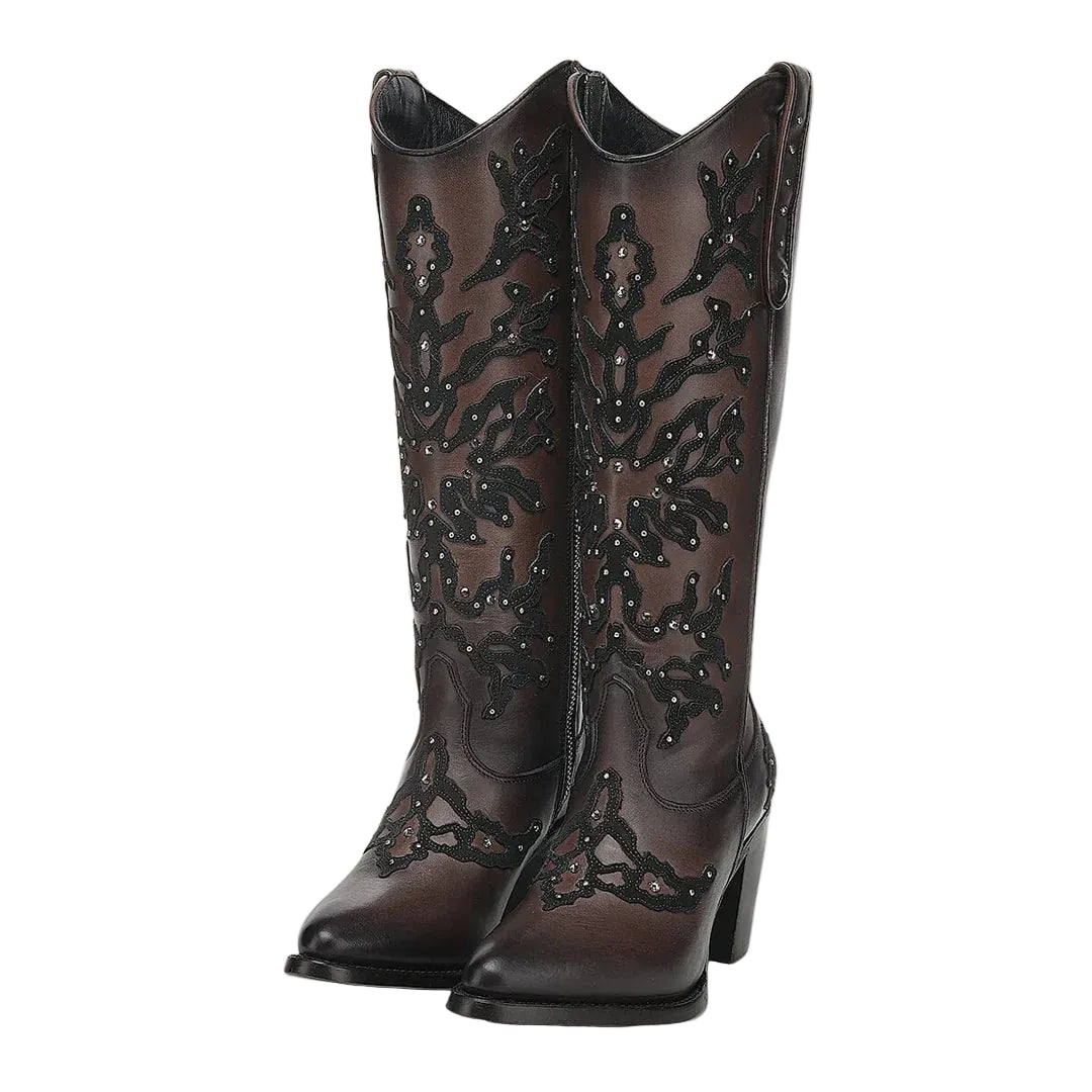 Botas Cuadra Dama Crust Chocolate 3F0ZRS cj 238