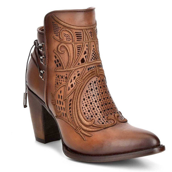 Cuadra Crust Satro Brown Ankle Boots 3F48RS cj gm