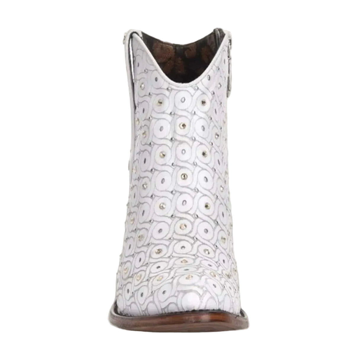 Botin Cuadra Dama Barcelona Blanco 3F65RS cj 82