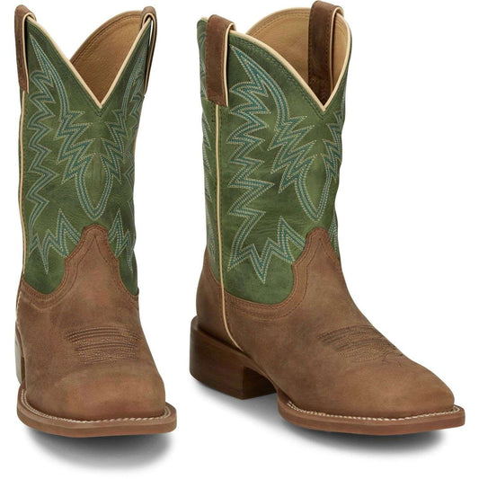 Justin Big Bucks Green Boots FN7110