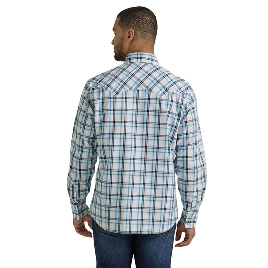 Camisa Wrangler Pocket Azul 112347290