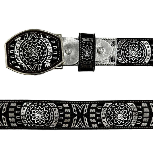 Cinturon Calendario Maya Plata