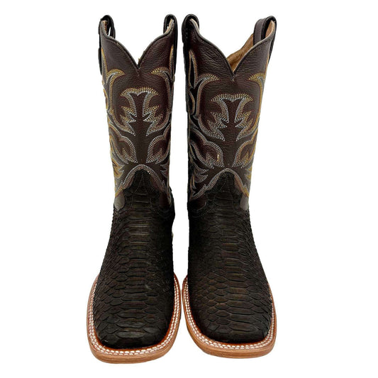 Botas Cuatralba Python Cafe Brillante H62 cj 10066