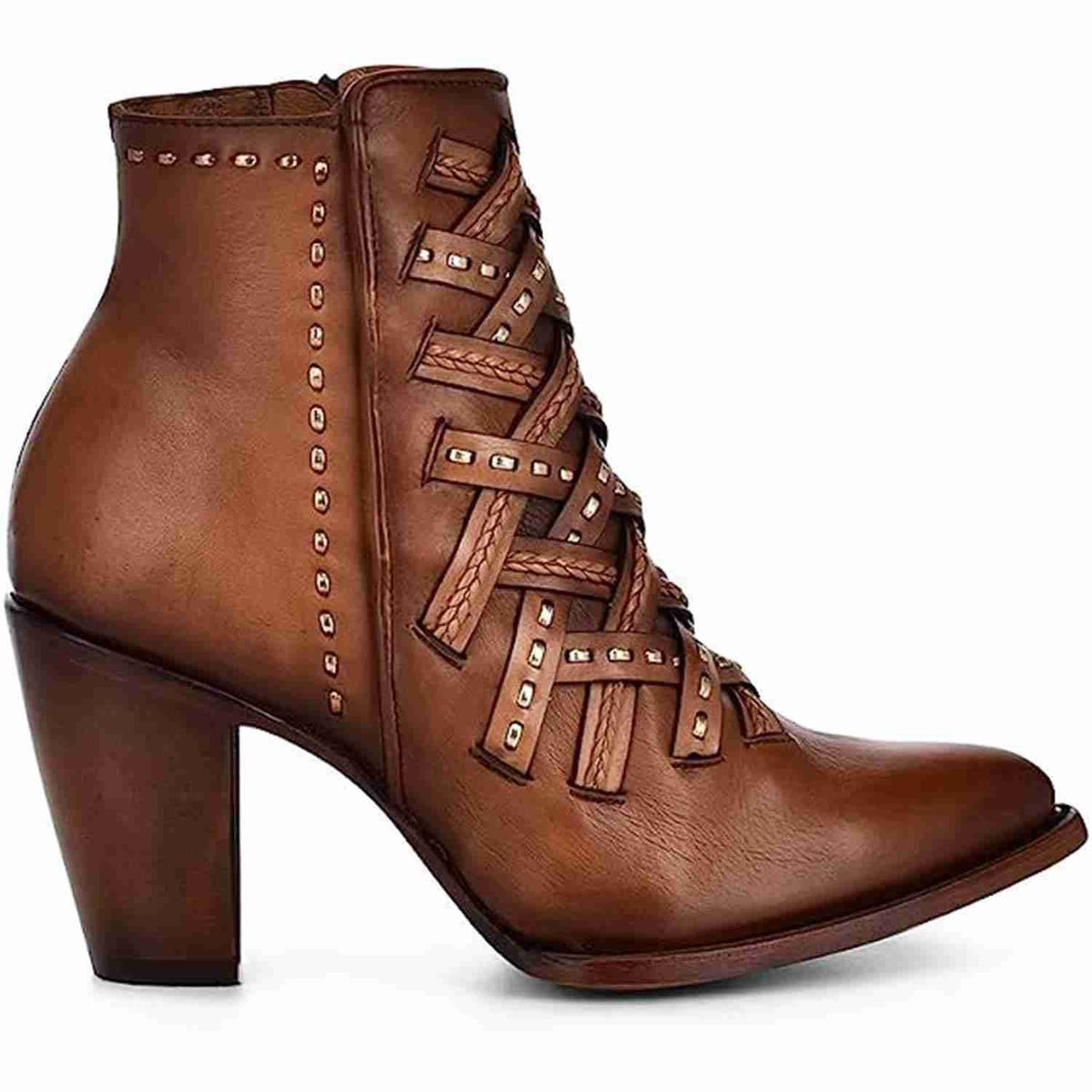 Botin Cuadra Dama Toledo Castaño 3F76RS cj LER