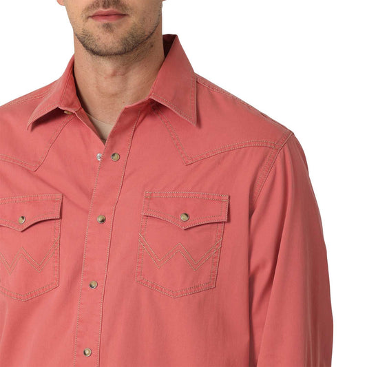 Wrangler Camisa Retro Rosa 112327788