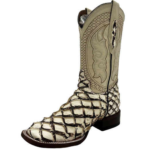 Bota Ranchers BigBass Chocolate Blanco cj SN