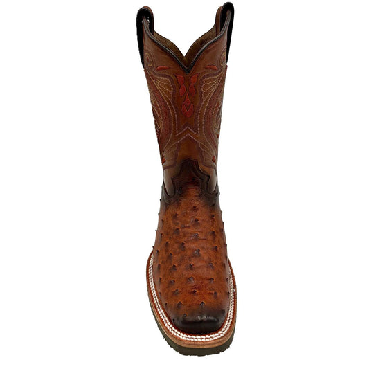 Bota Cuatralba Avstruz Coñag Diamante H60 cj 8