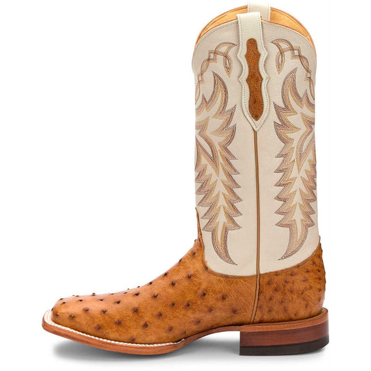 Justin Ostrich Pascoe Saddle 8094