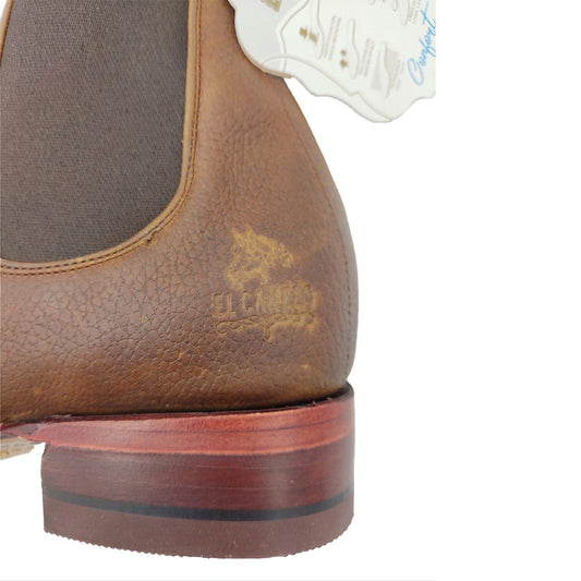 El Canelo Botin Fronterizo-10 Caisson Tan cj-CUA