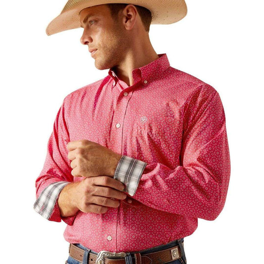 Camisa Ariat Brennan Rosa 10051473