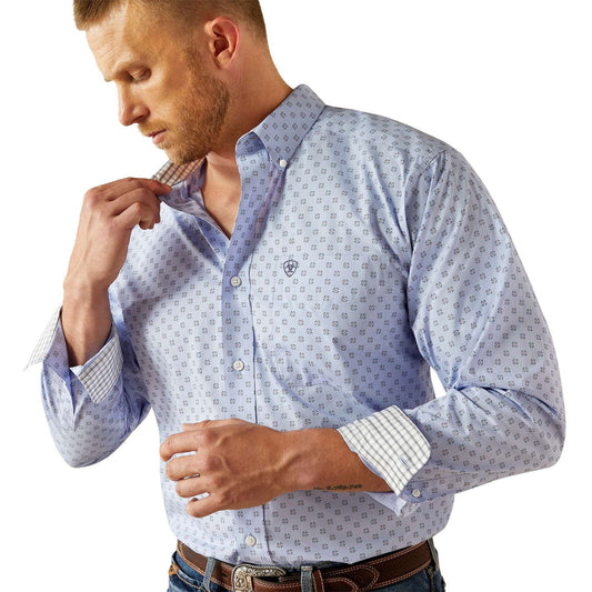 Camisa Ariat Otello Azul 10054825