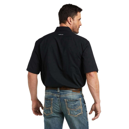 Camisa Ariat Manga Corta VentTek Black 10034960