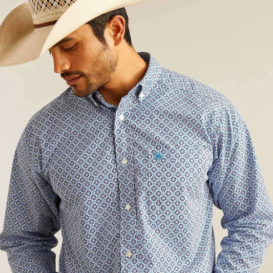 Camisa Ariat Perry Azul 10048381