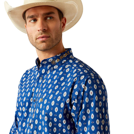 Camisa Ariat Team Dax Navy 10054666