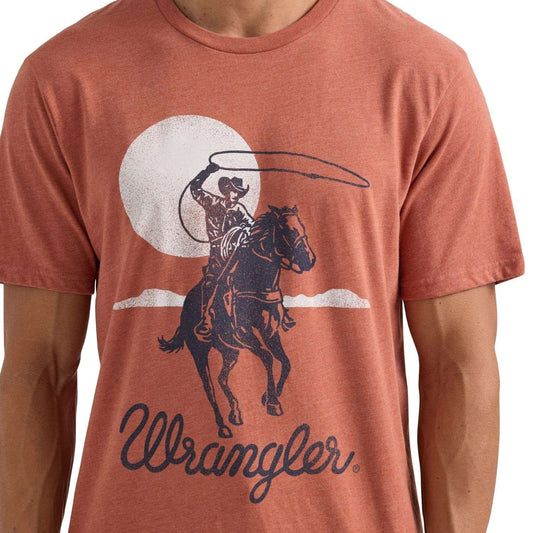 Playera Wrangler Vaquero Naranja 112350030