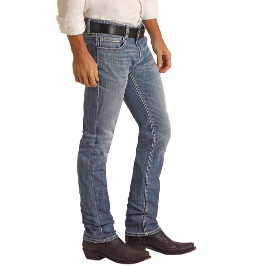 Rock & Roll Jeans Reflex Stitch RRMD2MRYWB