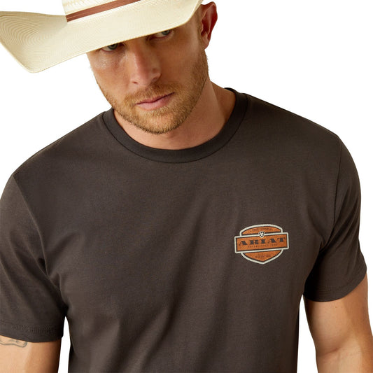 Playera Ariat Negra True 10054837