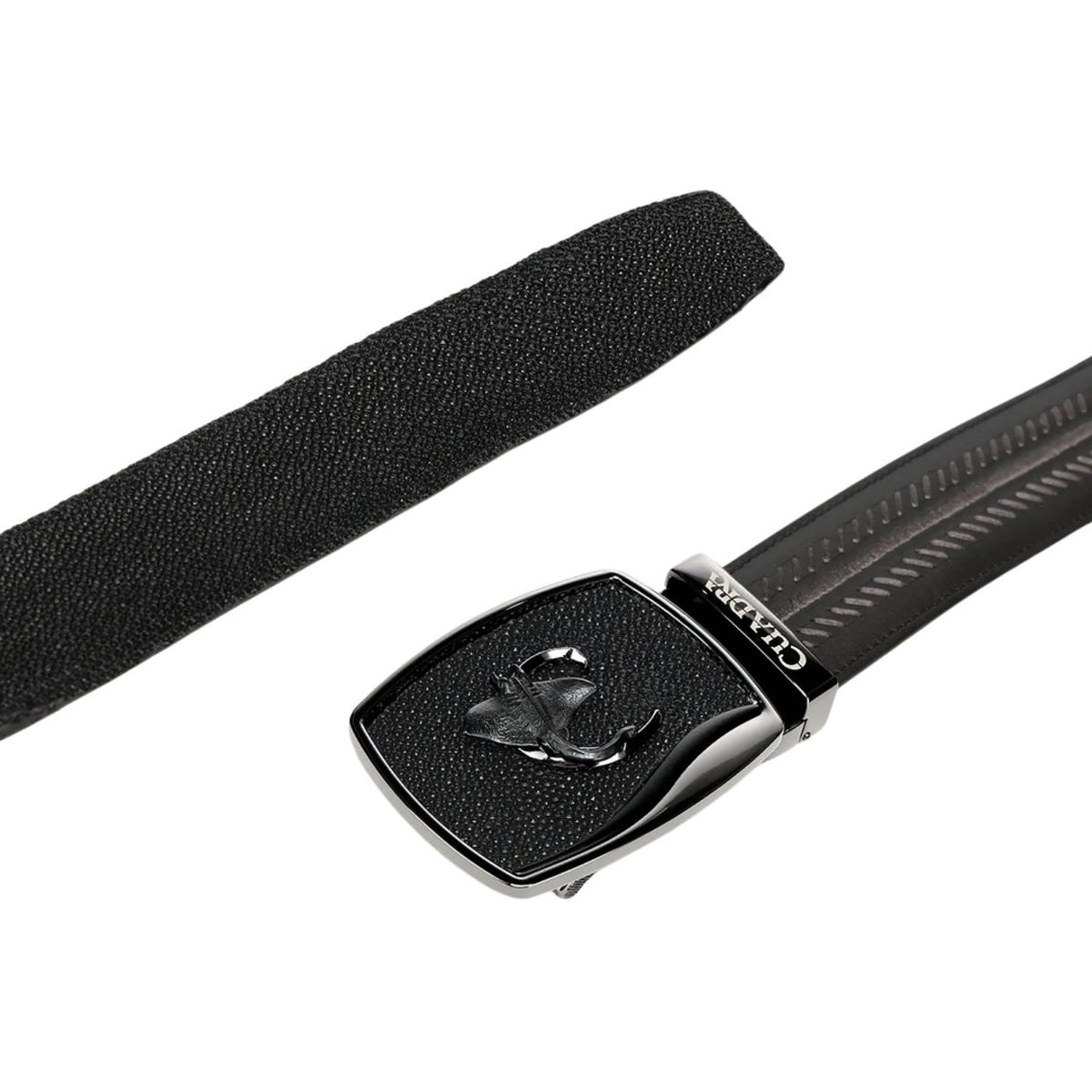 Cuadra White Spot Woven Black Belt CV516MA