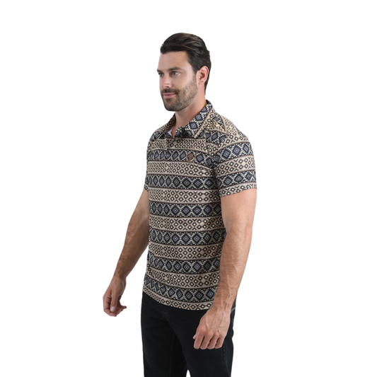 Polo Platini Aztec Blcak PGP11012