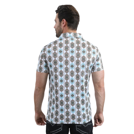 Polo Platini Aztec White PGP11003