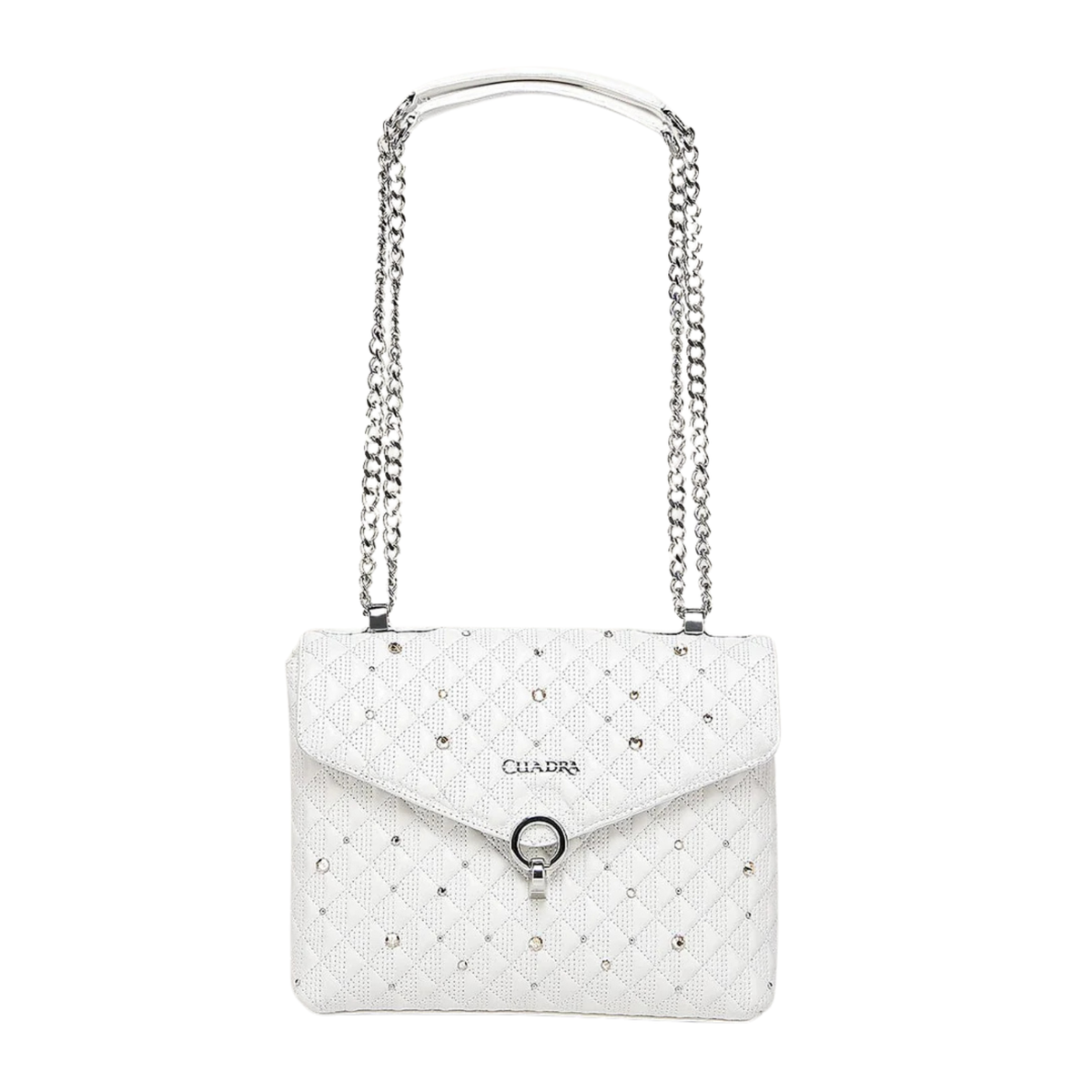 Bolso Cuadra White Crystals BOD0LRS