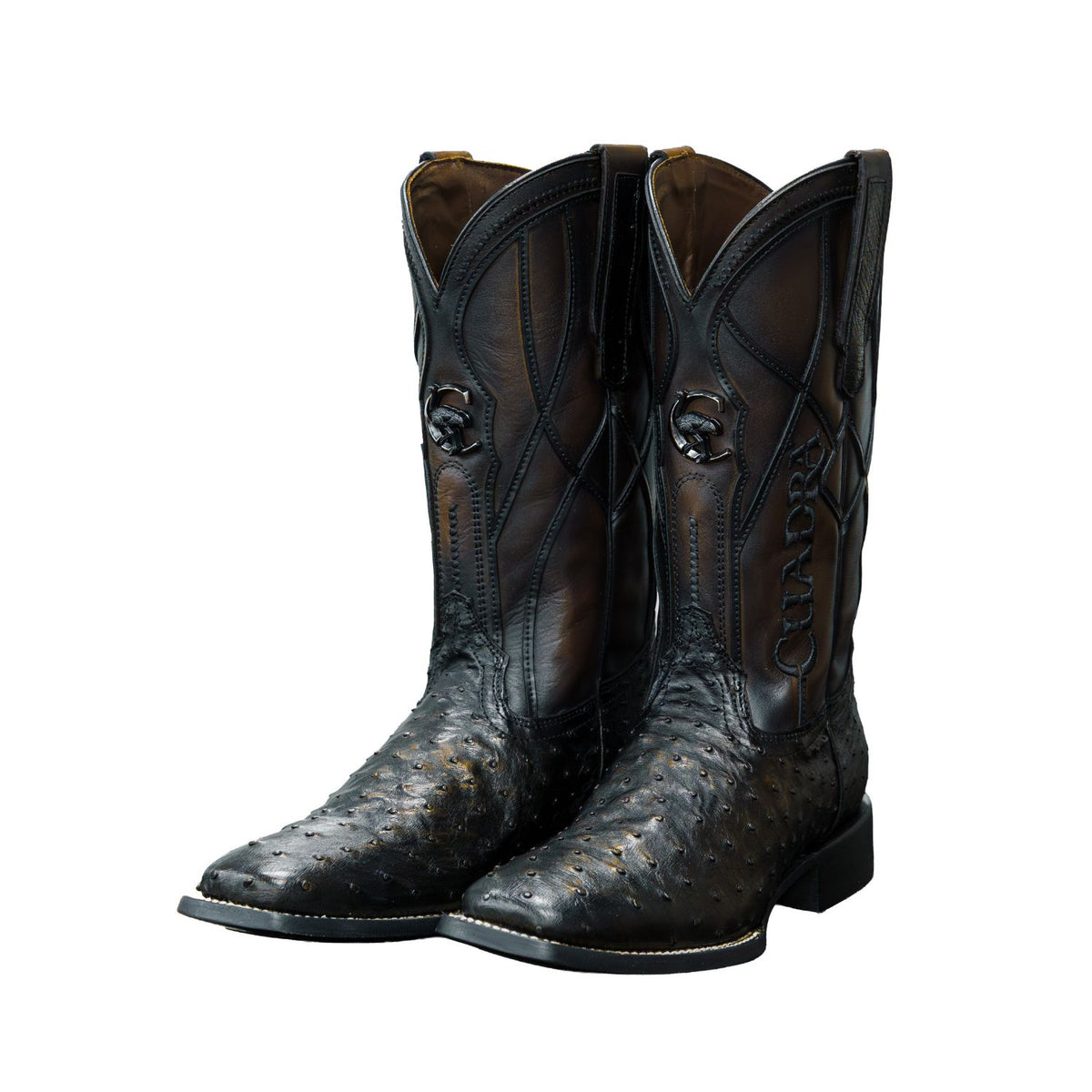 Botas Cuadra Pearl Grain Gold 3ZT0A1 cj 352