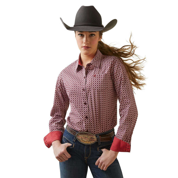 Ariat Camisa Dama Kirby Rosa 10046701