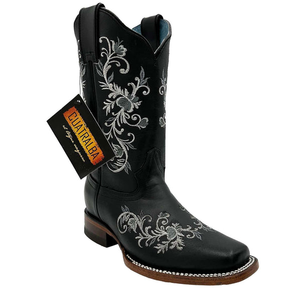 Botas Cuatralba Dama Gabi Negra H59 cj 509