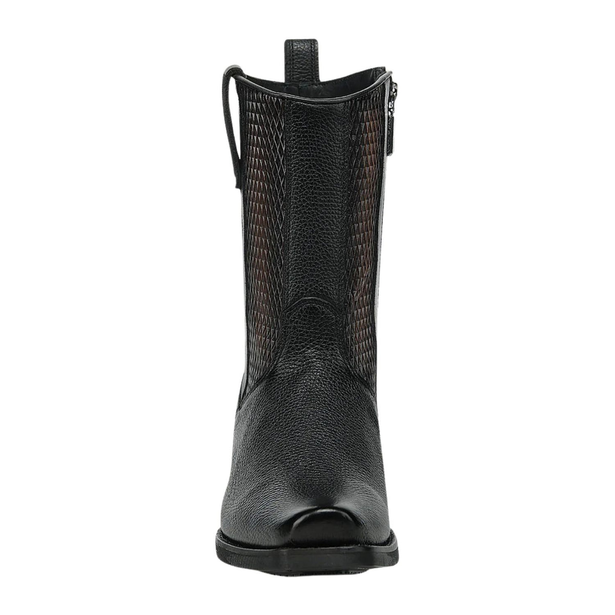 Botas Cuadra de Soft Grain Italiano Negro 1J4HVE cj 297