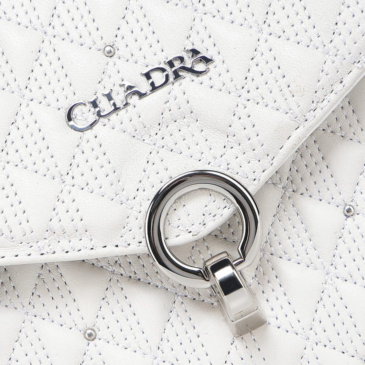 Bolso Cuadra White Crystals BOD0LRS