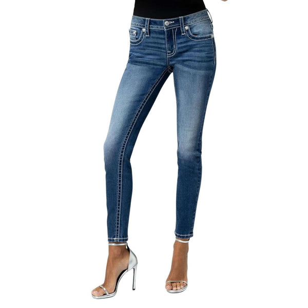 Miss Me Jeans Mid-Rise Skinny Jessy M9365S