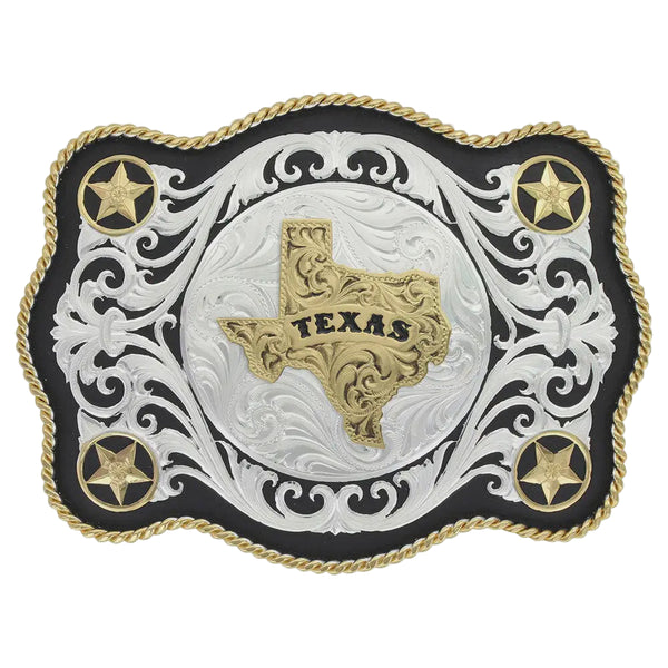 Hebilla Montana Silversmiths Texas State 61360-610TX