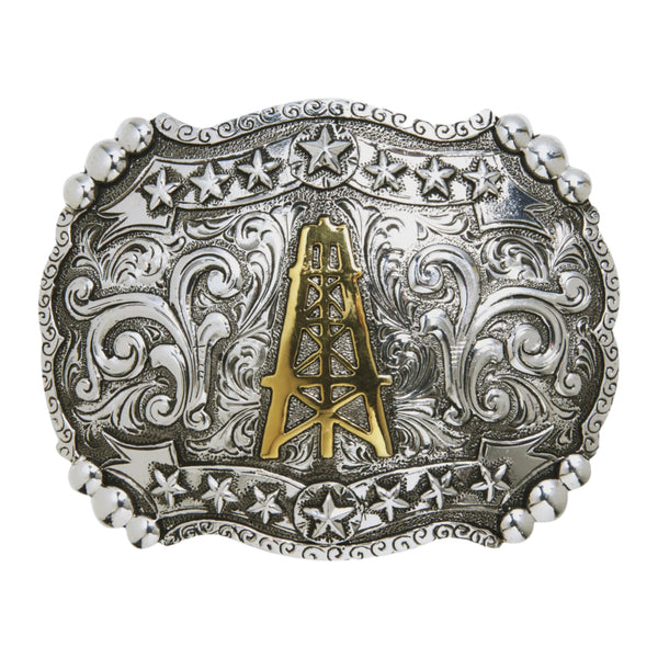 Oil Derrick 701 Buckle
