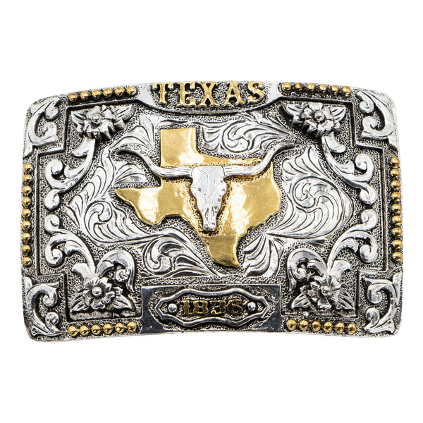 Hebilla Longhorn Skull Texas State 751
