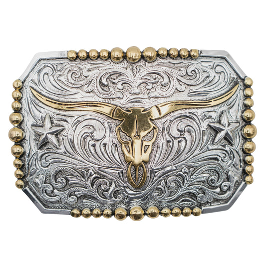 AndWest Hebilla Cuernos y Estrellas 760