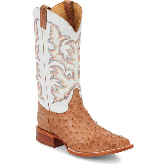 Justin Ostrich Pascoe Antique Tan 8572