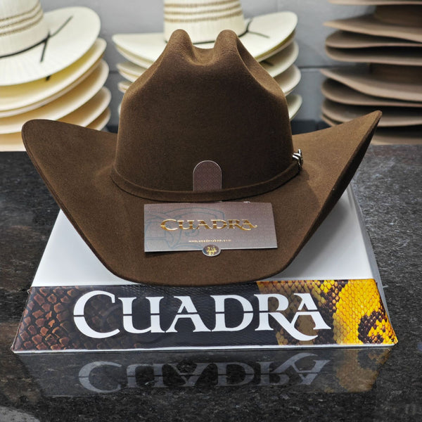 Texana Cuadra 5x Python Chocolate