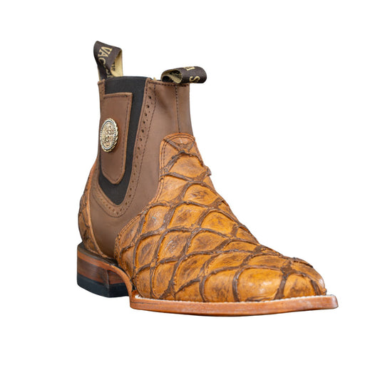 Botines Vachers Pirarucu Imit. Miel cj 48