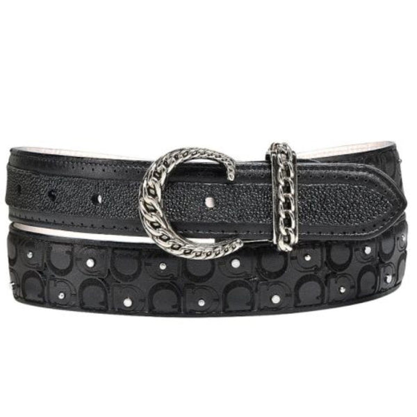 Cinto Cuadra Dama Black Laser Manta CDA30MA