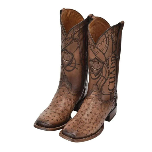 Botas Cuadra Avestruz Lugano Cafe 3Z2LA1 cj 744