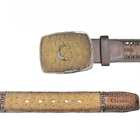 Cinto Cuadra Baby Avestruz Orix CV397BA