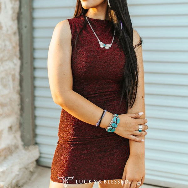 Vestido Lucky & Blessed Red DR498-RED