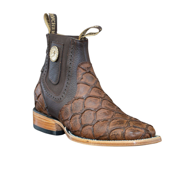 Botines Vachers Pirarucu Imit. Cafe Choco cj 49