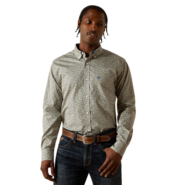 Ariat Cade FTD Light Gray Shirt 10062233